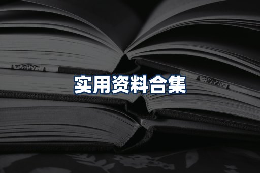 实用PDF资料展示